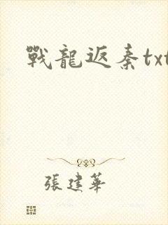 战龙返秦txt