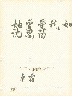 她曾爱我如生命沈思茵