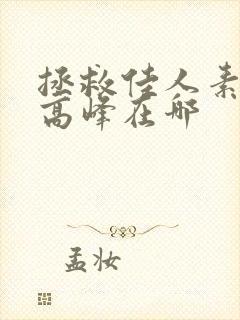 拯救佳人素柔 高峰在哪