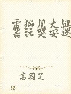 雷狮用大腿支撑器玩哭安迷修