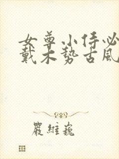 女尊小侍必须佩戴木势古风