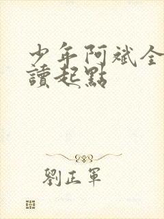 少年阿斌全文阅读起点