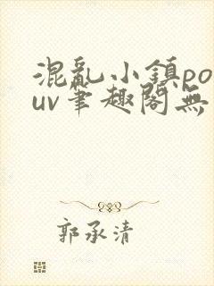 混乱小镇popuv笔趣阁无广告梨