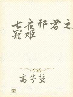 七夜邪君之囚禁宠姬
