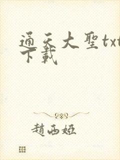 通天大圣txt下载
