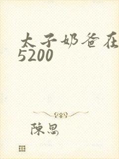 太子奶爸在花都5200