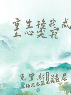 重生后我成了傻王心尖宠