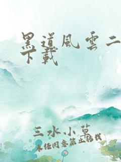 黑道风云二十年下载