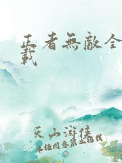 正者无敌全集下载