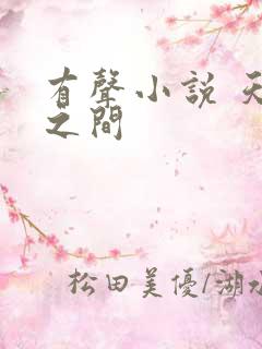 有声小说 天地之间