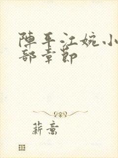 阵平江婉小说全部章节