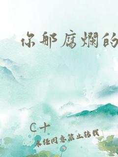 你那腐烂的直肠