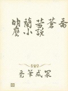 明兰若苍乔是什么小说