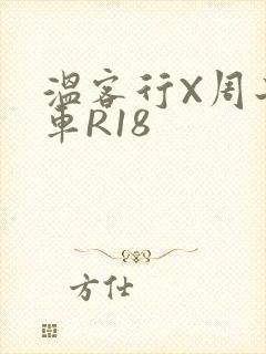 温客行X周子舒车R18