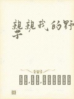 亲亲我的野猪王子