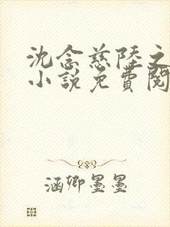 沈念慈陆之天的小说免费阅读