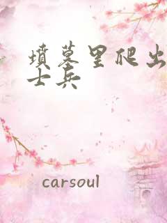 坟墓里爬出来的士兵