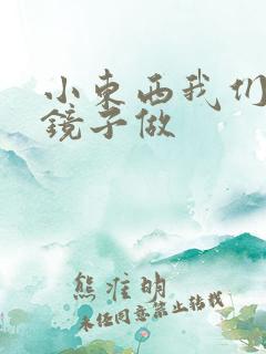 小东西我们对着镜子做