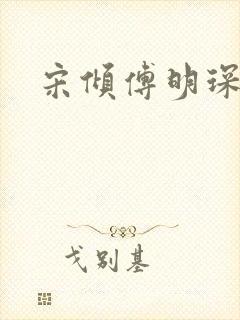 宋倾傅明琛小说