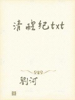 清醒纪txt
