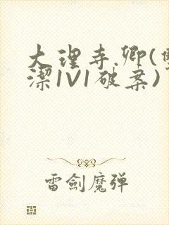 大理寺.卿(双洁1V1破案)