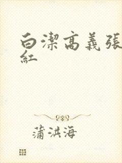 白洁高义张敏梅红