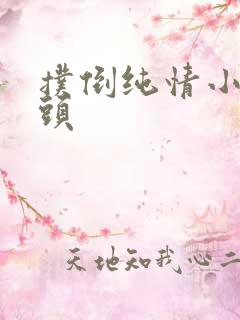 扑倒纯情小小丫头