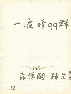 一夜晴qq群