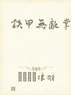 铁甲无敌掌门人