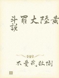 斗罗大陆黄化小说