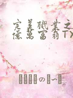 完美职业之我是亿万富翁TXT