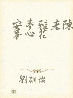 安梦雅老陈的故事心花