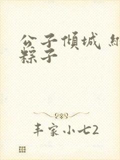 公子倾城 维和粽子