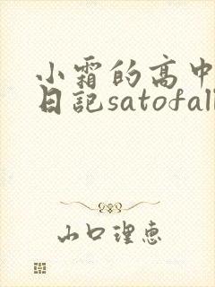 小霜的高中成长日记satofall