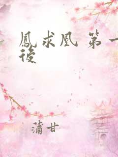 凤求凰 第一皇后