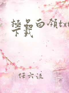 极品白领txt下载