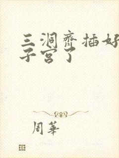 三洞齐插好深到子宫了