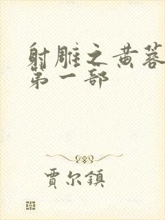 射雕之黄蓉新传第一部