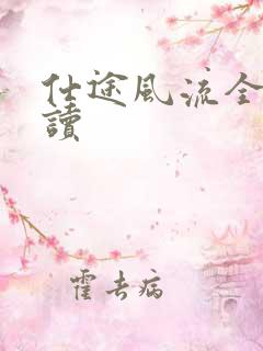 仕途风流全文阅读