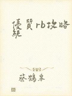 优质rb攻略系统