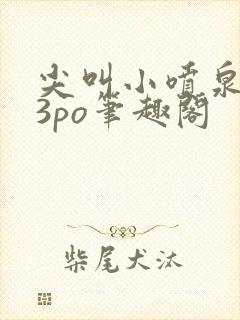 尖叫小喷泉1v3po笔趣阁