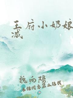 王府小奶娘未删减