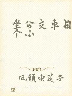 坐公交车日了两个小