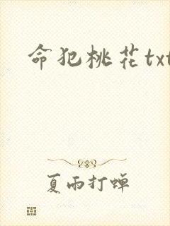 命犯桃花txt