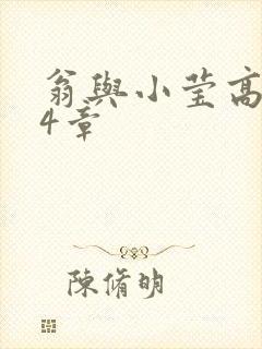 翁与小莹高潮24章