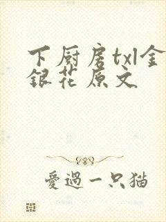 下厨房txl金银花原文