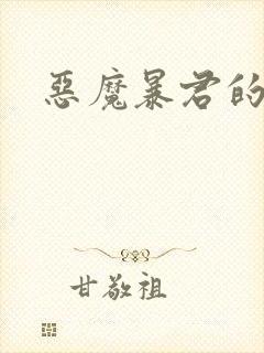 恶魔暴君的逃妃