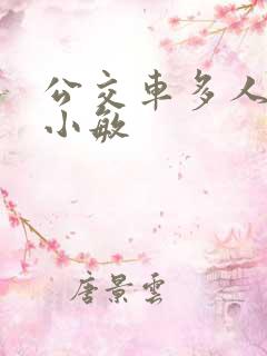 公交车多人运动小敏