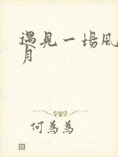 遇见一场风花雪月