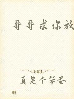 哥哥求你放了我